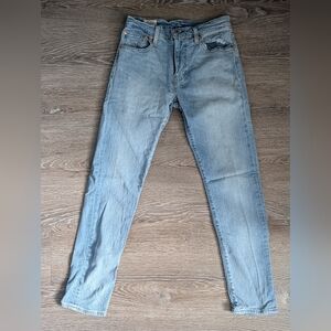 Levis 512 29 x 30 Slim Straight Light Blue Jeans